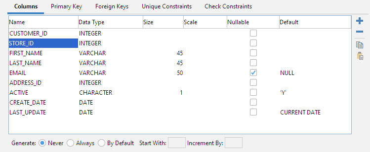 next available sequence number in a numeric column