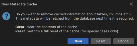 Metadata configuration