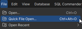 Display of first defined key binding in menu items and tooltips