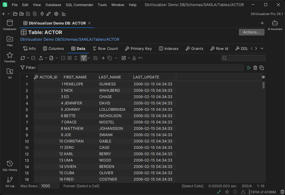 Screenshot showing Tab maximization and minimization