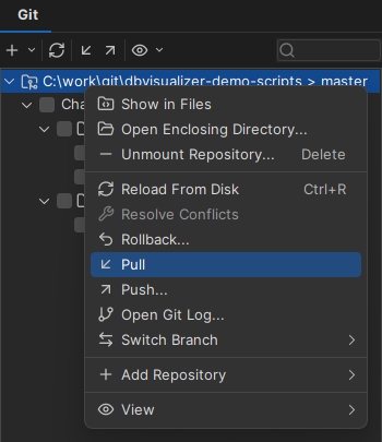 Git pull