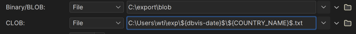 Export Binary/Blob Data Example