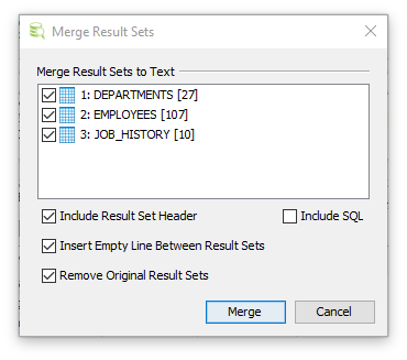 resultSetMerge