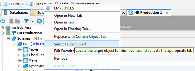 databaseobjectrightclick
