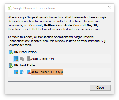 singleConnections