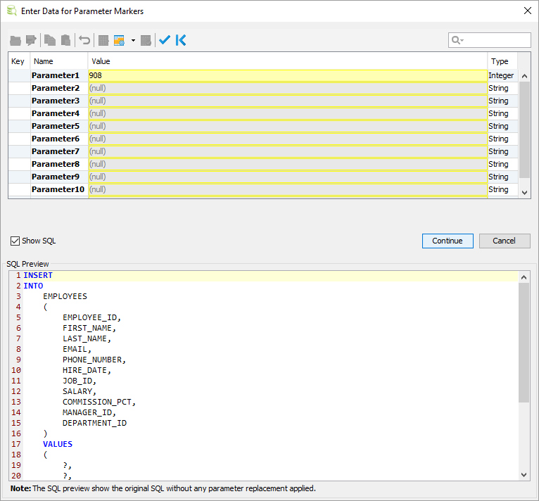 unamedParameterMarkers