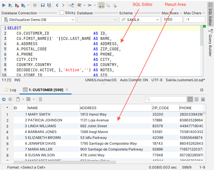 Screenshot showing New SQL Commander option