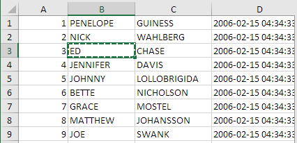 Copying a single cell in DbVisualizer