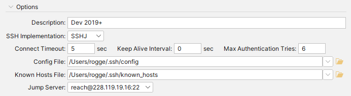 Overview of SSH Options