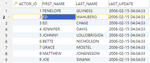 Pasting into selected target cell
