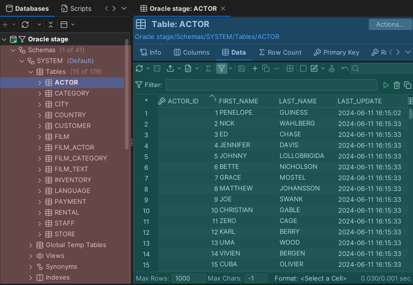 Illustration of DbVisualizer features
