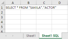 DbVisualizer adjusted columns in spreadsheet