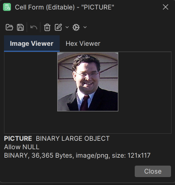 Example of image viewer
