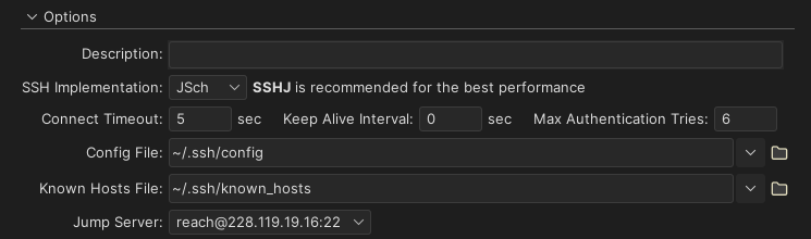 Overview of SSH Options
