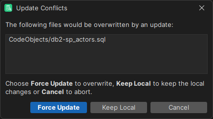 Git conflicts