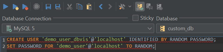 Creating a user with a random password & setting a random password to a user.