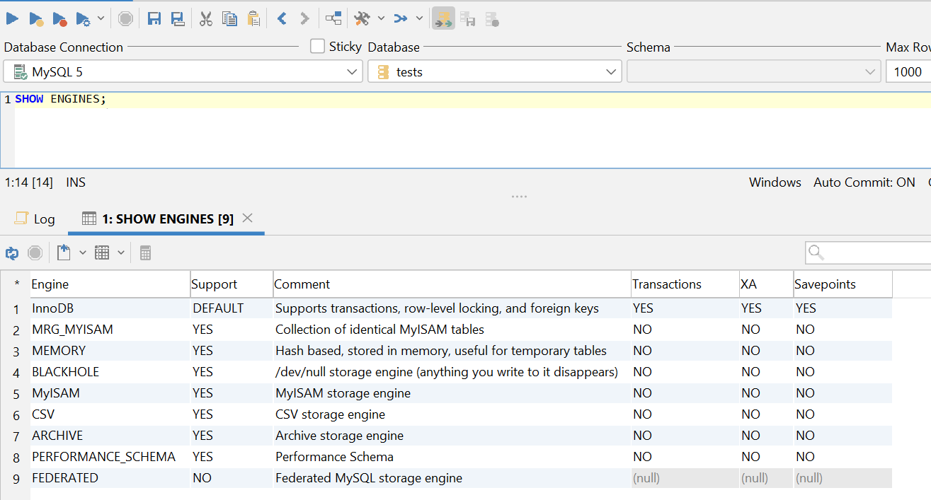 ACID In MySQL