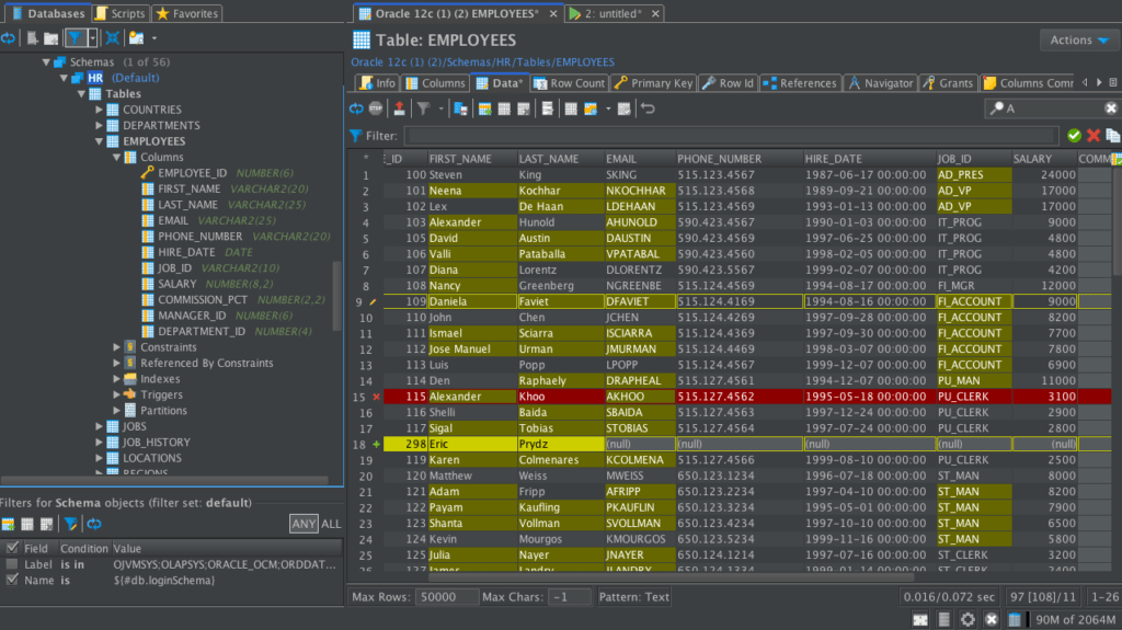 What's New in the old DbVisualizer 10.0