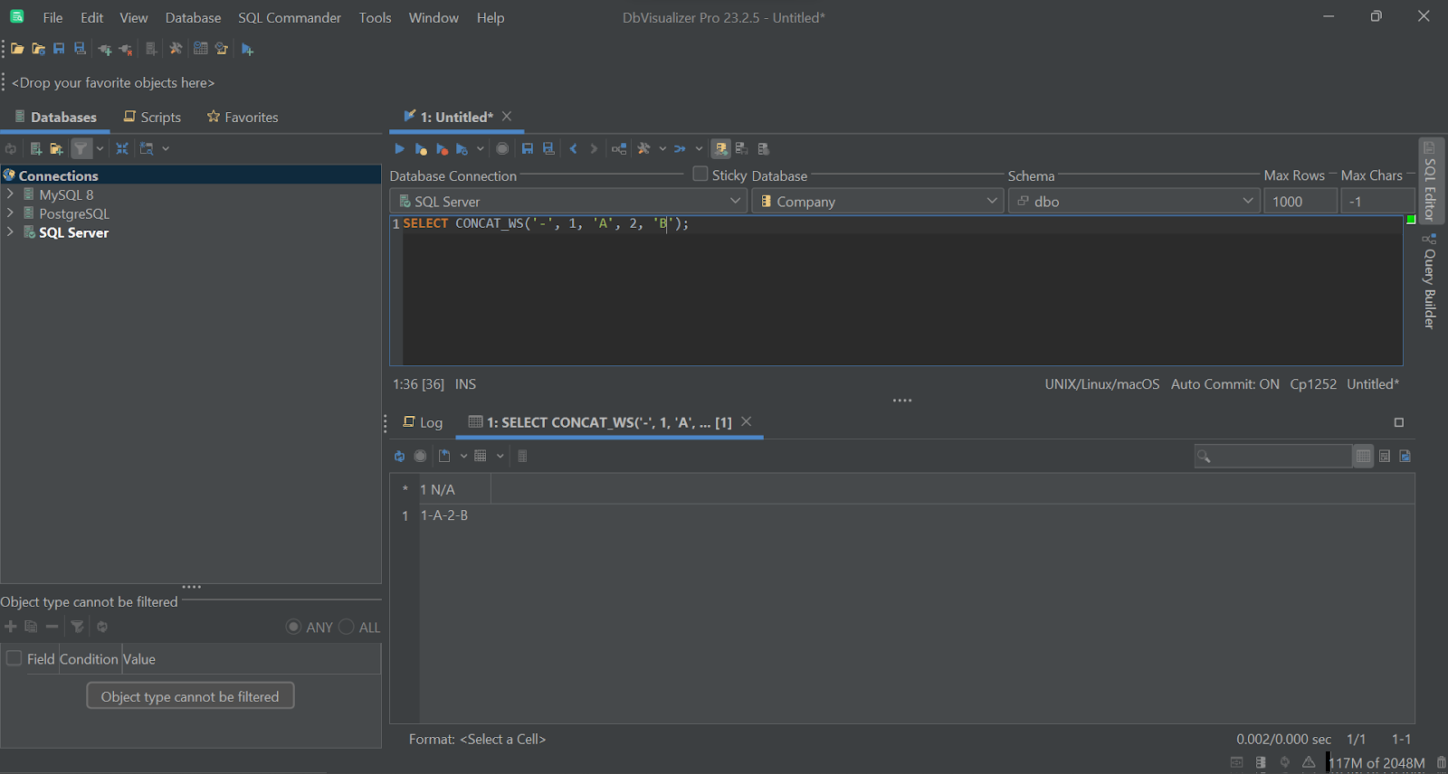 CONCAT_WS SQL Server Function: Ultimate Guide With Examples