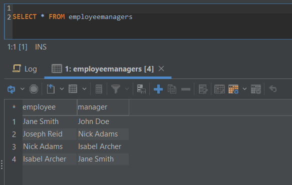 Querying SQL View In DbVisualizer