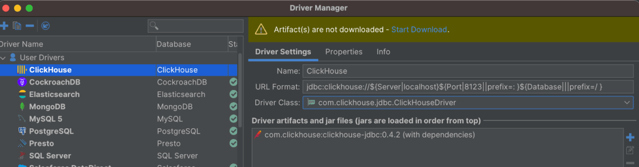 Columnar Database: Exploring Clickhouse Database with DbVis