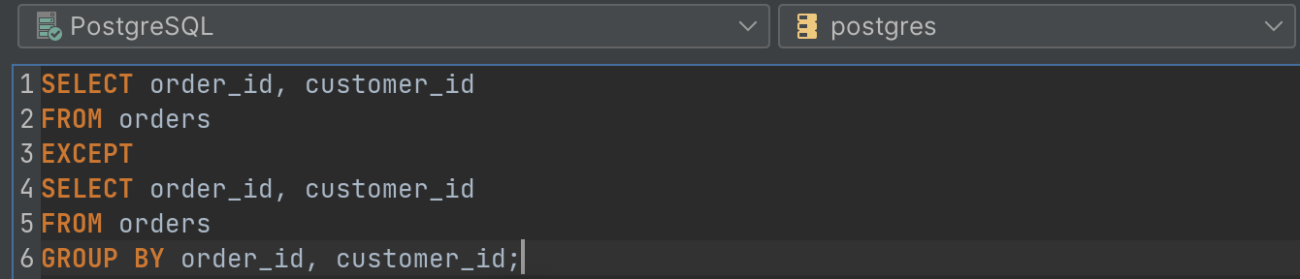 SQL EXCEPT: Everything You Need to Know