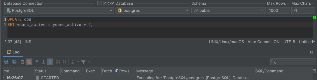 The Postgres UPDATE Statement: A Deep Dive