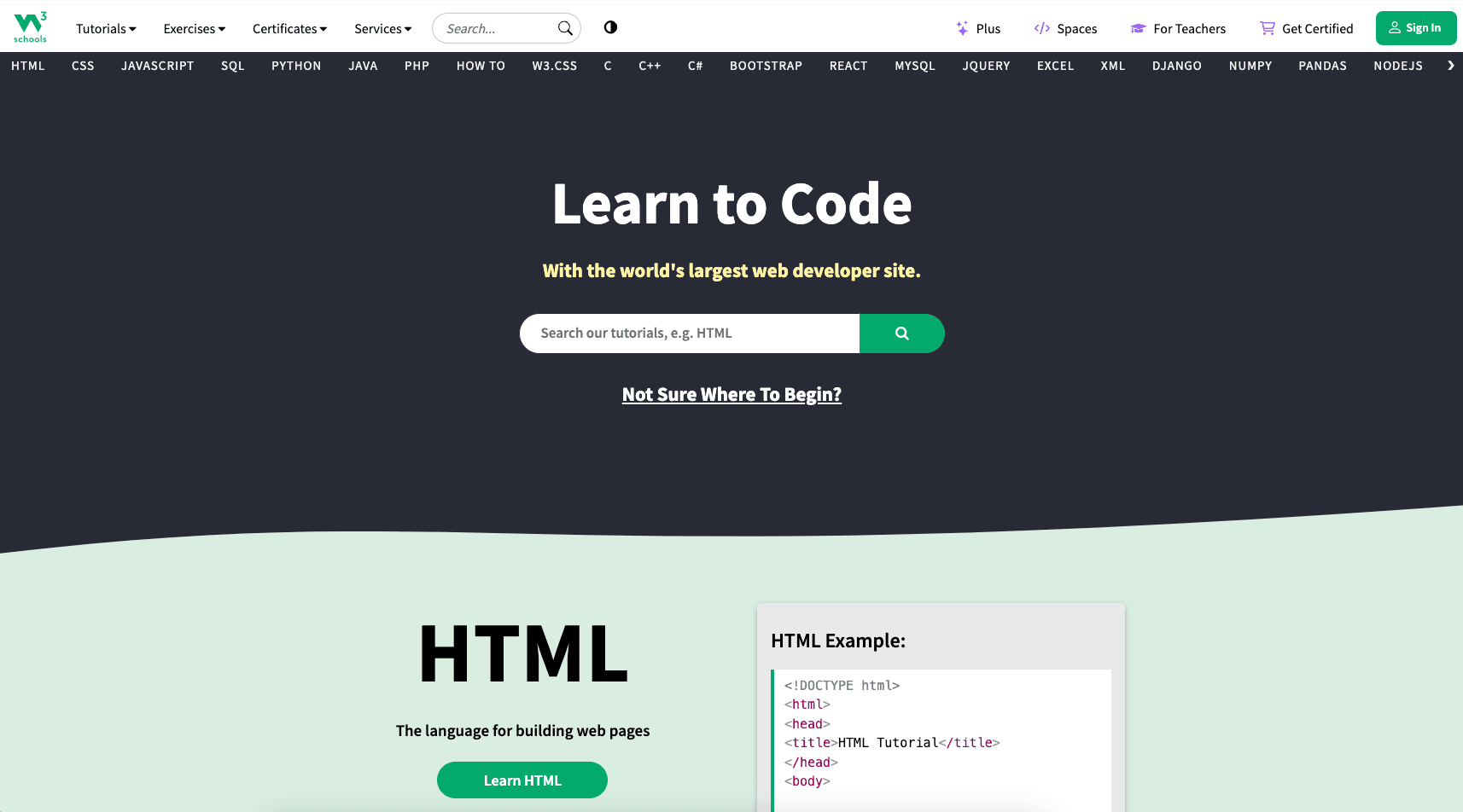 W3Schools