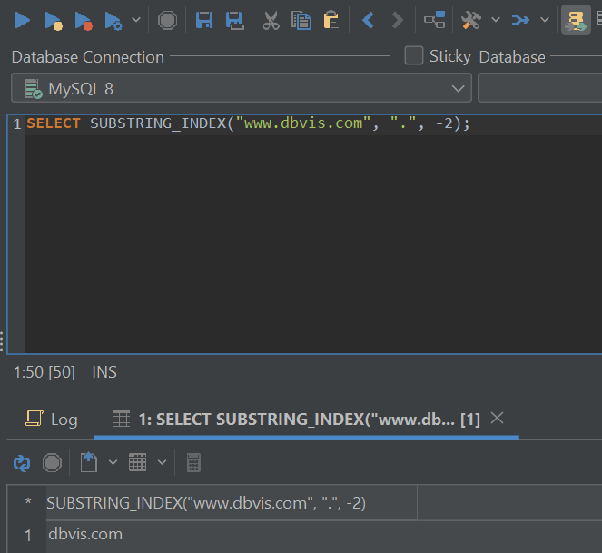 Returning a string with a negative number of occurrences of a delimiter