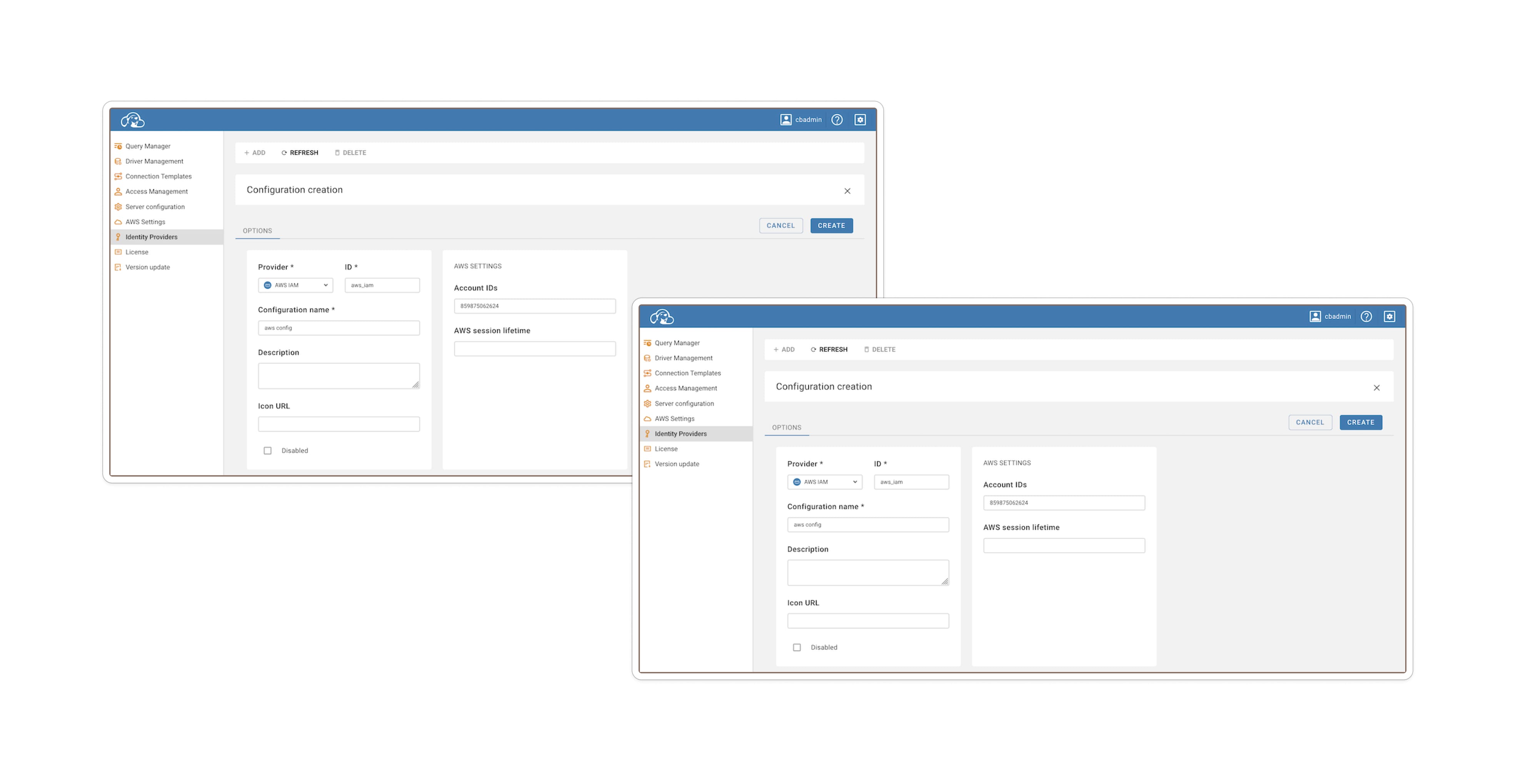 AWS IAM authentication in CloudDBeaver