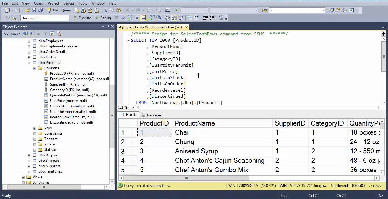 SQL Server Management Studio