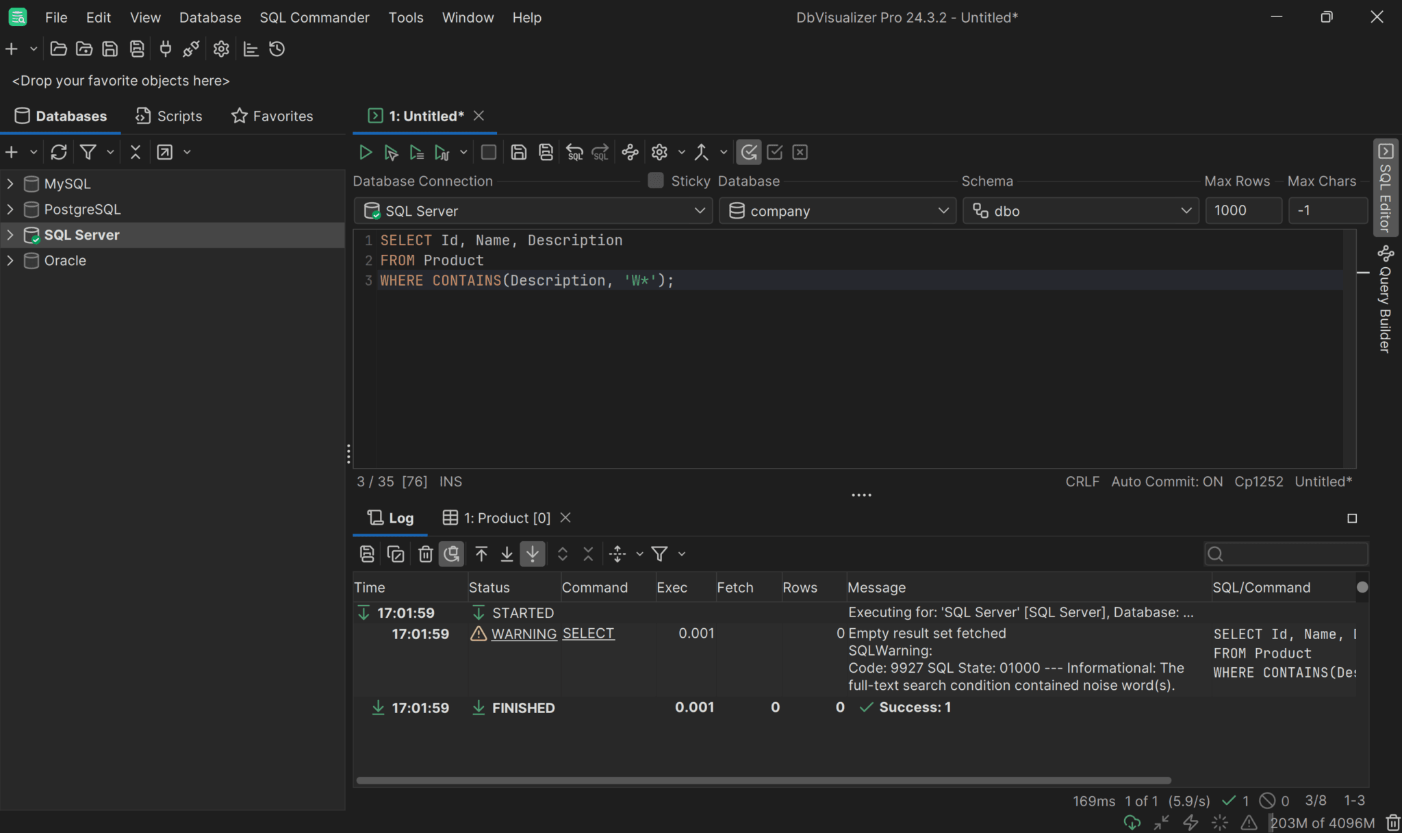 How to Use CONTAINS in SQL Server: Guide With Examples