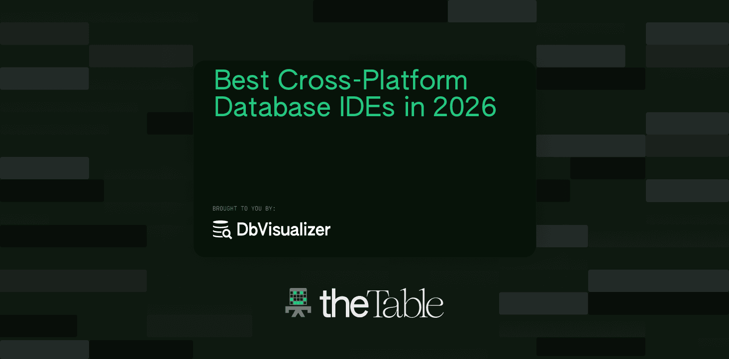 Best Cross-Platform Database IDEs in 2026