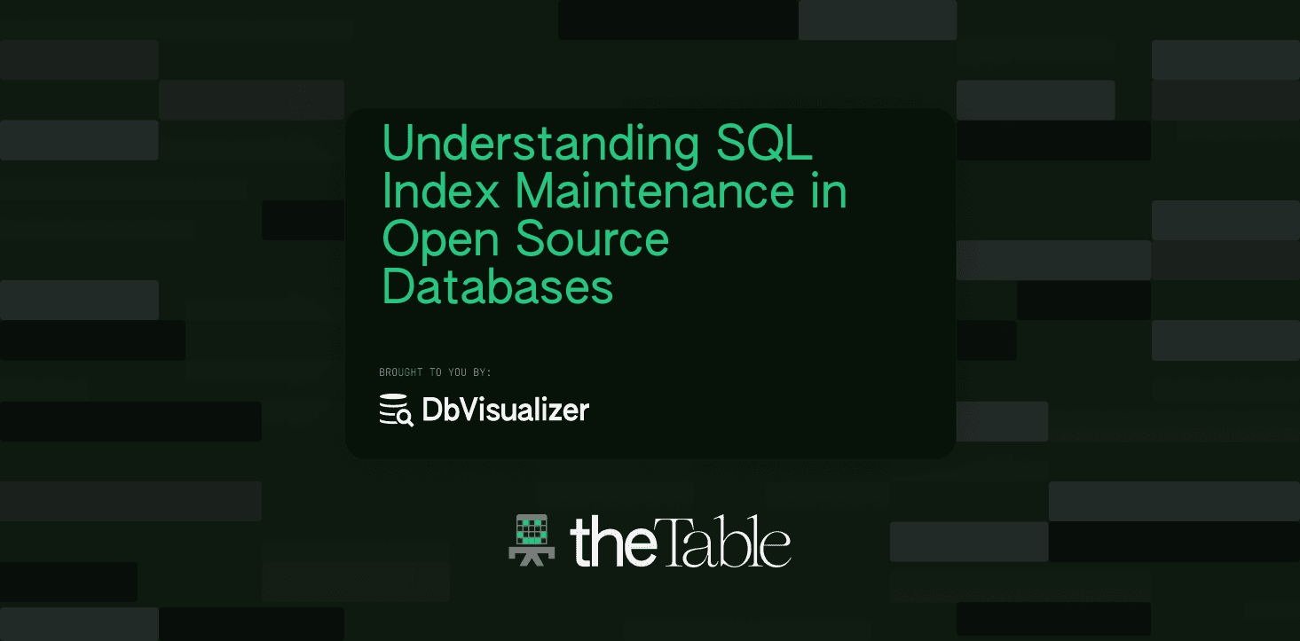Understanding SQL Index Maintenance in Open Source Databases