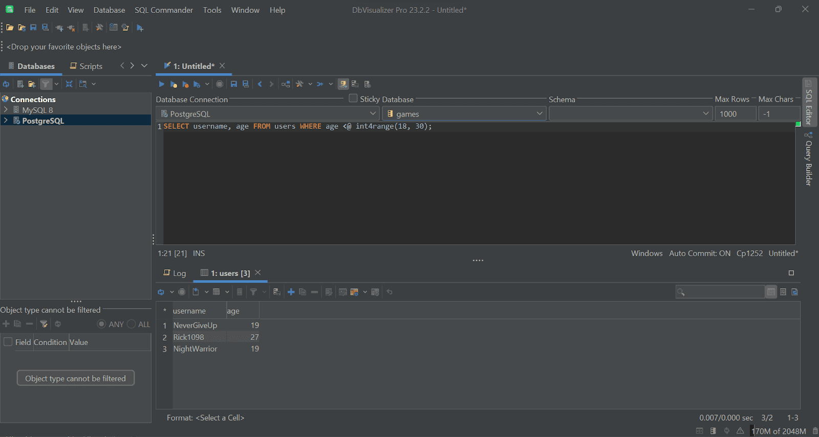PostgreSQL Range Types, Functions and Operators - A Guide
