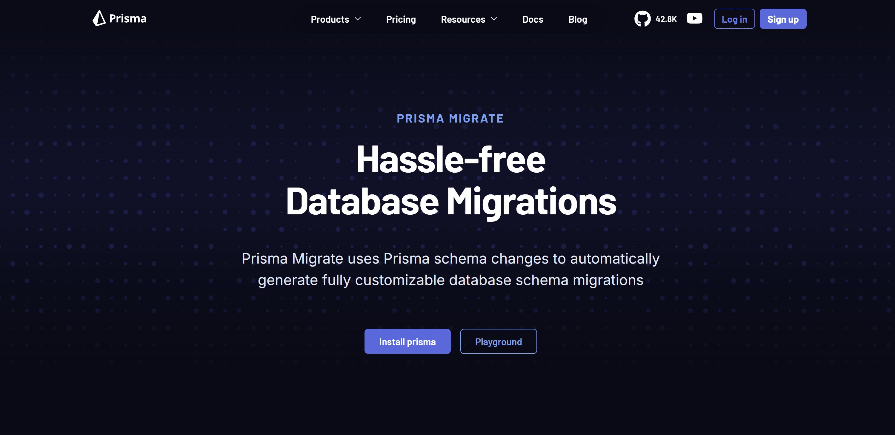 Prisma Migrate