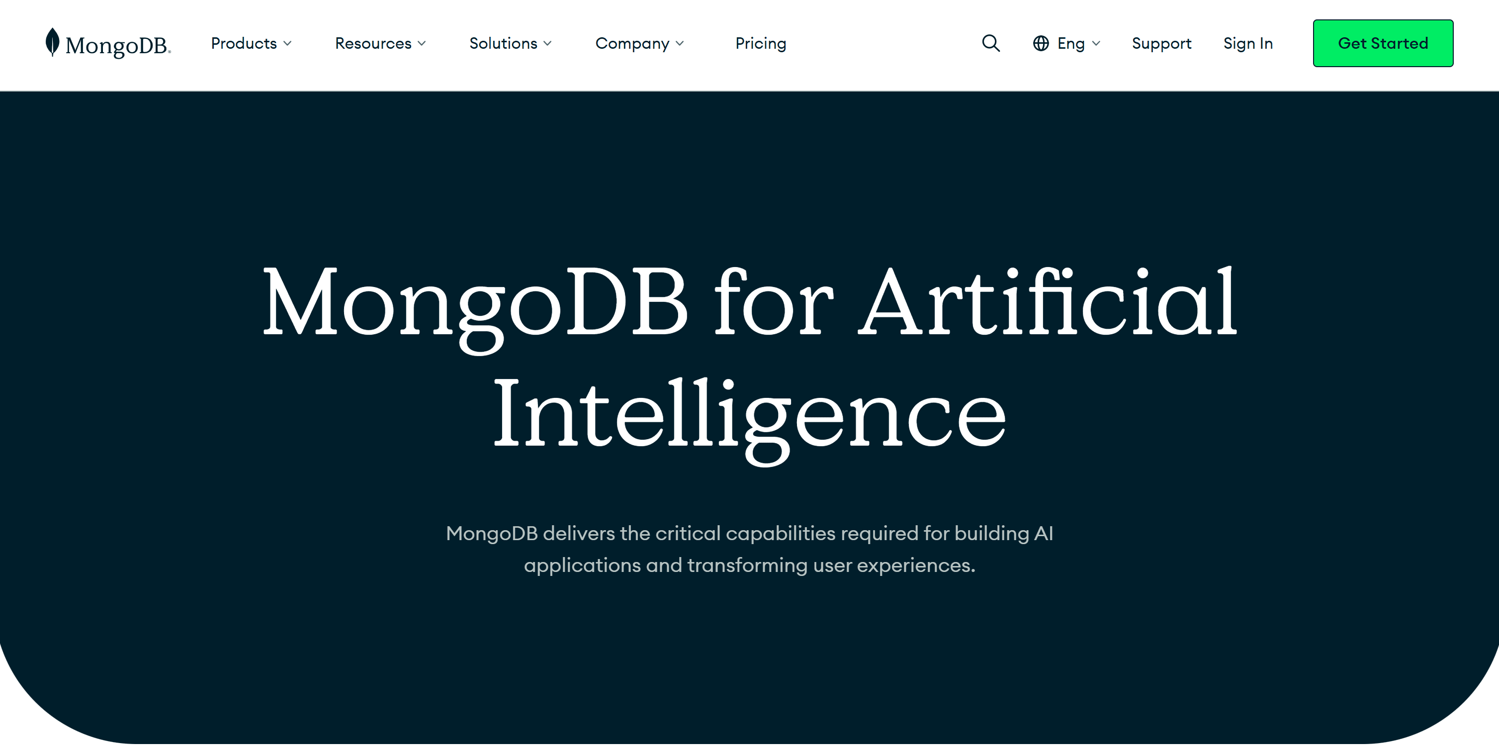 MongoDB Atlas for AI