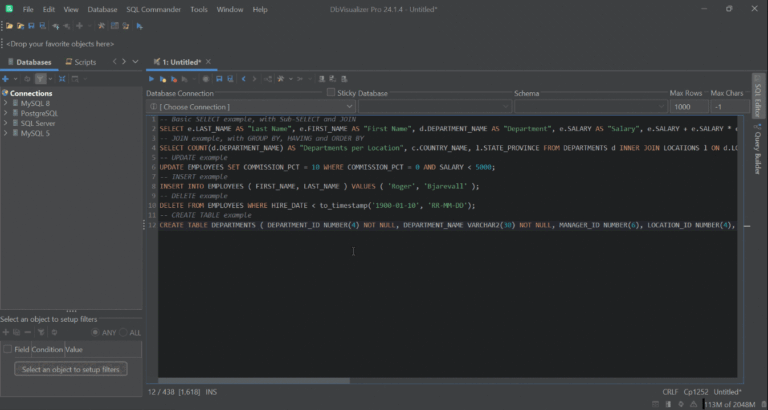 Format Text Sql How To Format SQL Query Strings