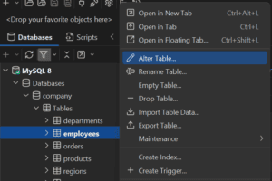 MySQL ALTER TABLE Statement: Definitive Guide