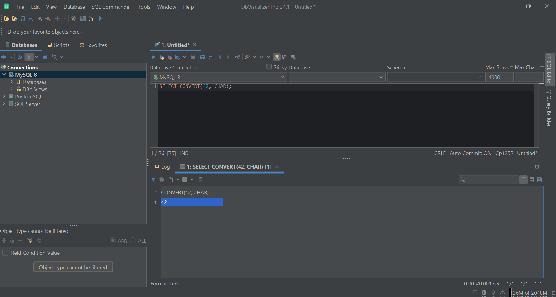 SQL CONVERT: The Handbook of Data Conversion in SQL