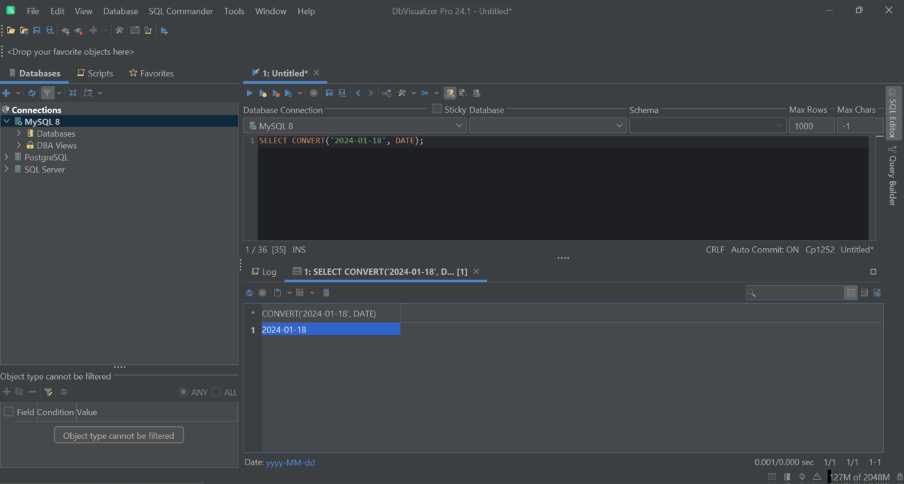 SQL CONVERT: The Handbook of Data Conversion in SQL