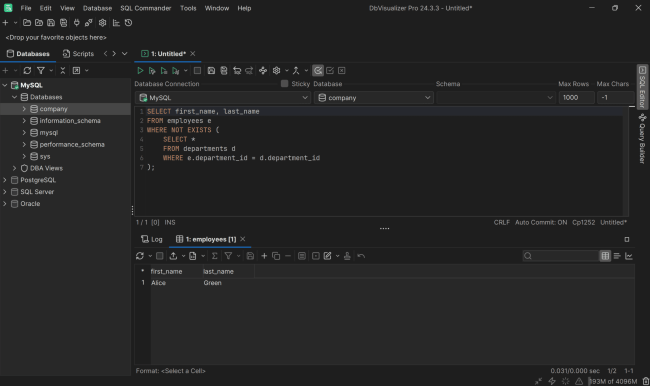 A Complete Guide to NOT EXISTS in SQL