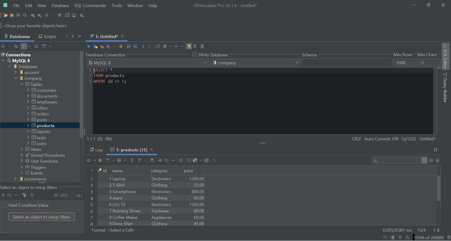 SQL Not Equal Operator: Definitive Guide with Examples