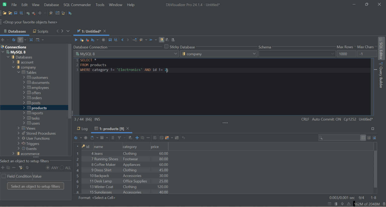 SQL Not Equal Operator: Definitive Guide with Examples