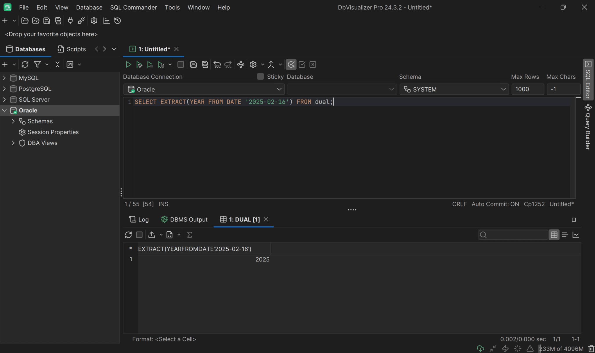 How to Extract the Year from a Date in SQL