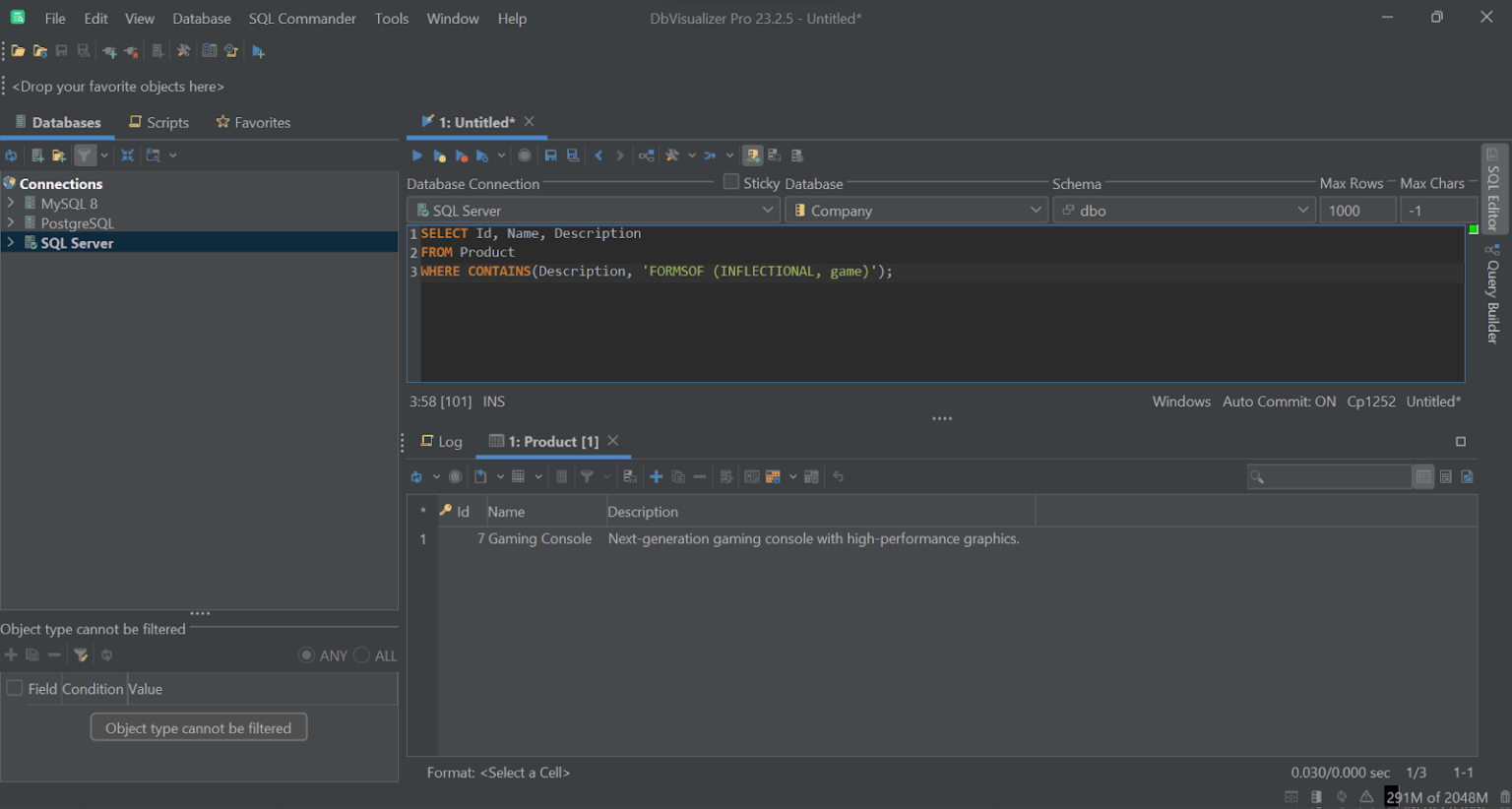 SQL CONTAINS Function: SQL Server Guide With Examples